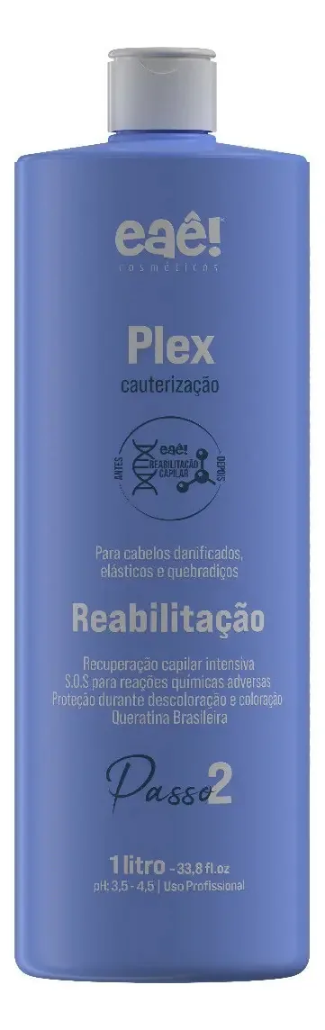 Cauterização E Reabilitação Plex De 1l Passo 2 Eae Cosmetico