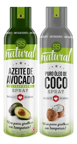 Kit 2 Unid. Spray - Cozinhar E Temperar - Ss Natural