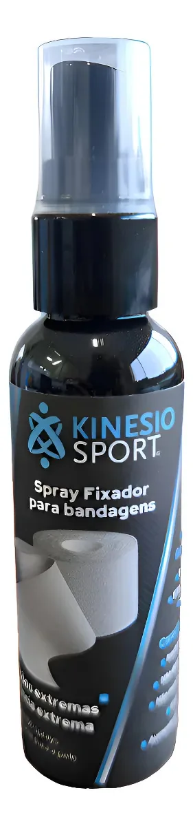 Spray Fixador Pré-tape 60ml Para Bandagens Kinesio Sport Cor incolor