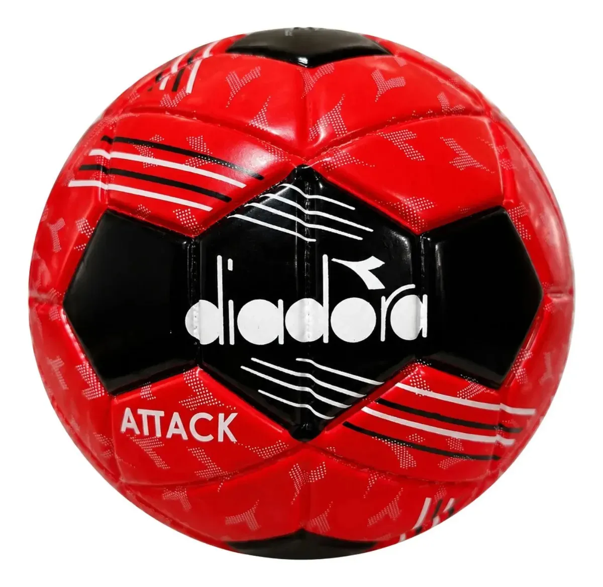 Bola Handebol Diadora Hd1 Attack - Infantil Cor Vermelho/Branco/Preto