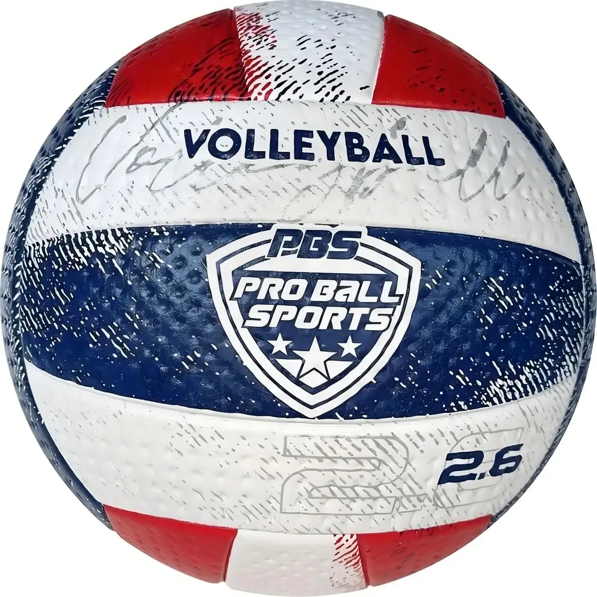 Bola de Vôlei 2.6 PBS PRO BALL Treinamento Competição Azul-marinho