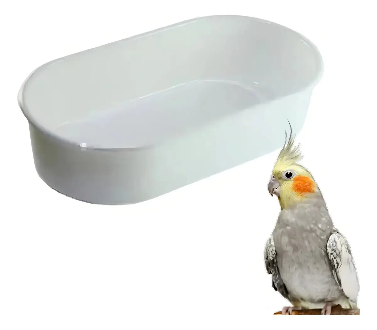 Banheira Leitosa Oval Grande