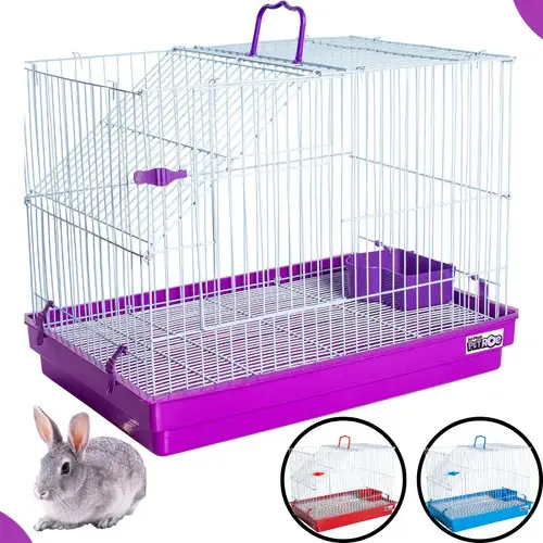 Gaiola Para Coelho E Porquinho Da India Lilas Jel Plas44136