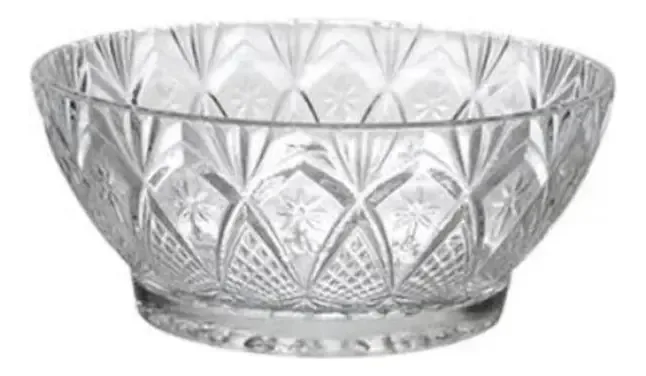 Jogo Tigelas Sobremesa Vidro Cristal 6 330ml