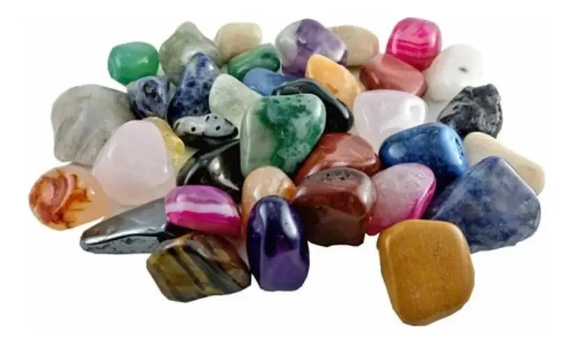Pedras Mistas Cristal Quartzo 1kg Semi Preciosa 02