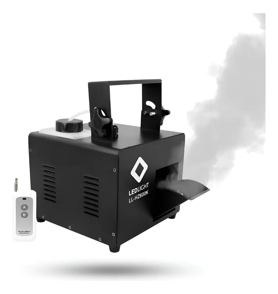 Maquina Haze 600w Fog Haze Neblina Fumaça Pro Haze Machine Cor Preto