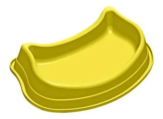 Comedouro Para Gato Amarelo