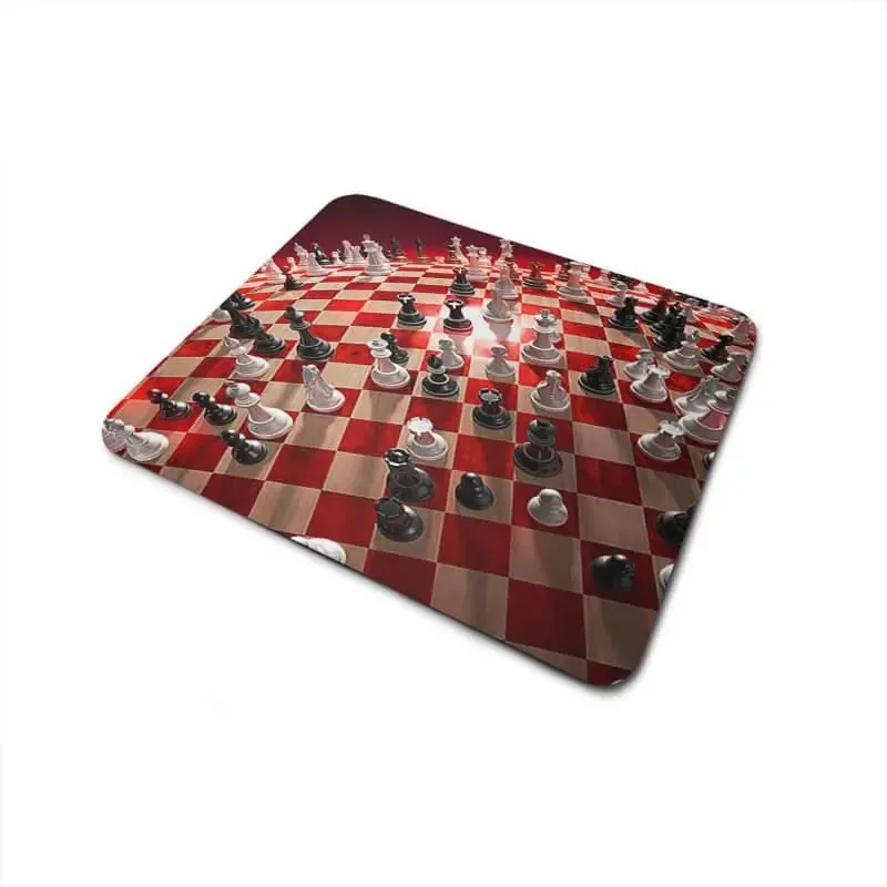 Mouse Pad Tabuleiro De Xadrez