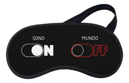 Mascara De Dormir On Sono Off Mundo Cor Branco