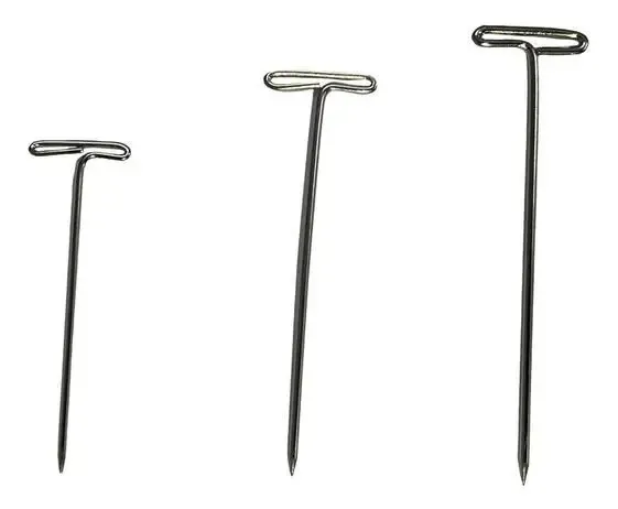 Agulha Em Formato De T 100 Peças