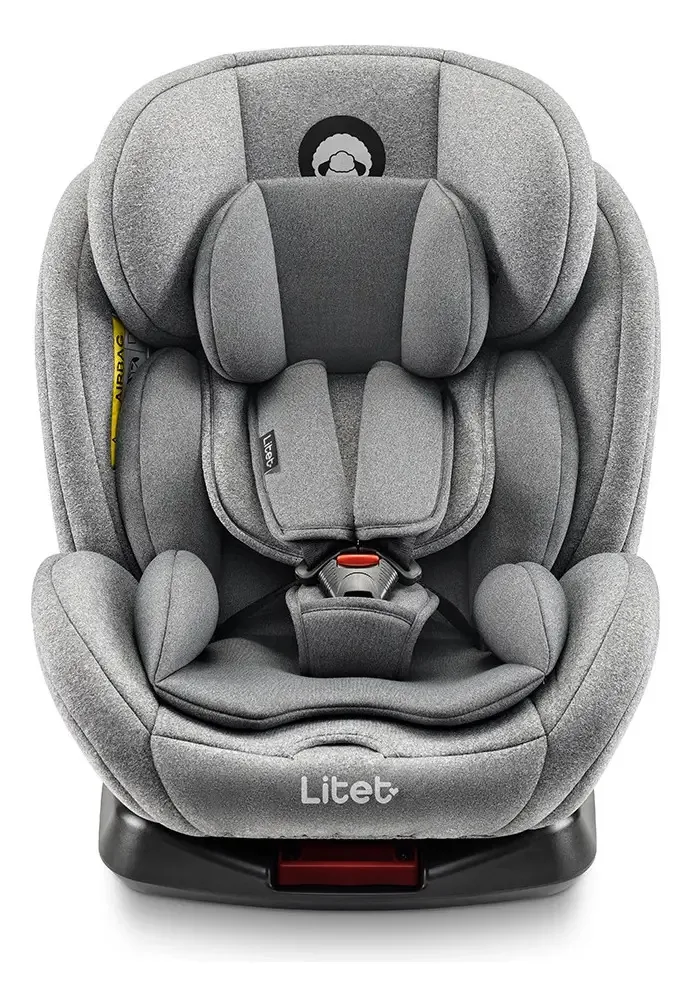 Cadeirinha Bebe Cadeira Carro Fisher Price Litet 360º Cinza