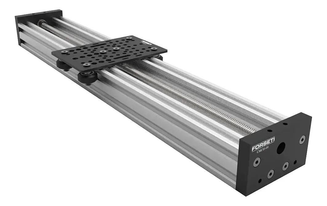 Atuador Linear Fuso C/ Perfil Estrutural Alumínio - 250mm
