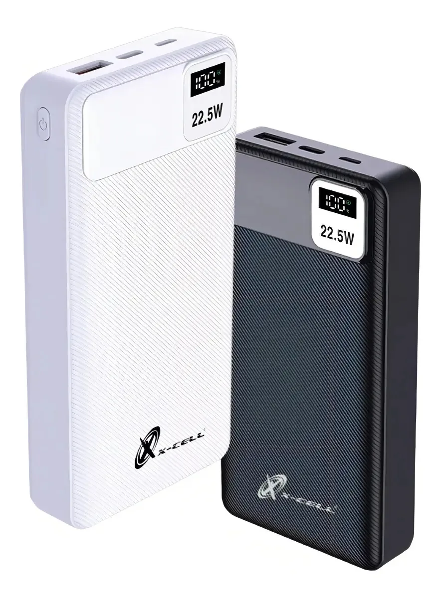 Carregador Portátil 20000mah Universal Fast Charging Branco