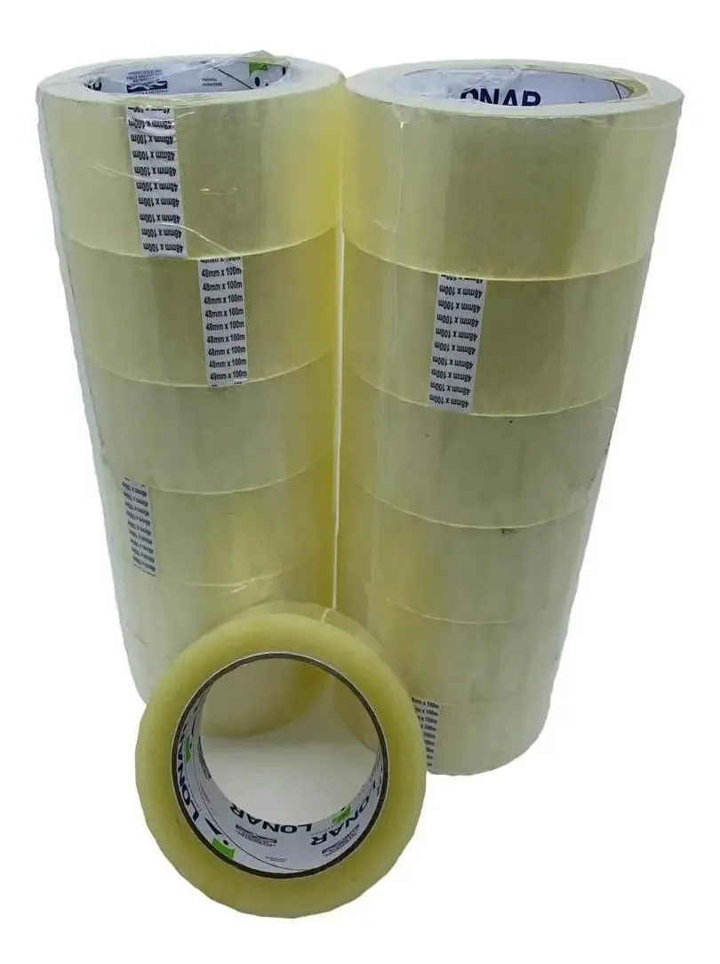 Kit 6 Fitas Adesivas 48mm X 100m