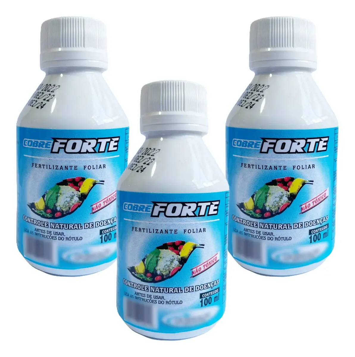Fungicida Foliar Quimiagri Cobre Forte 300ml Controle Pragas e Doenças