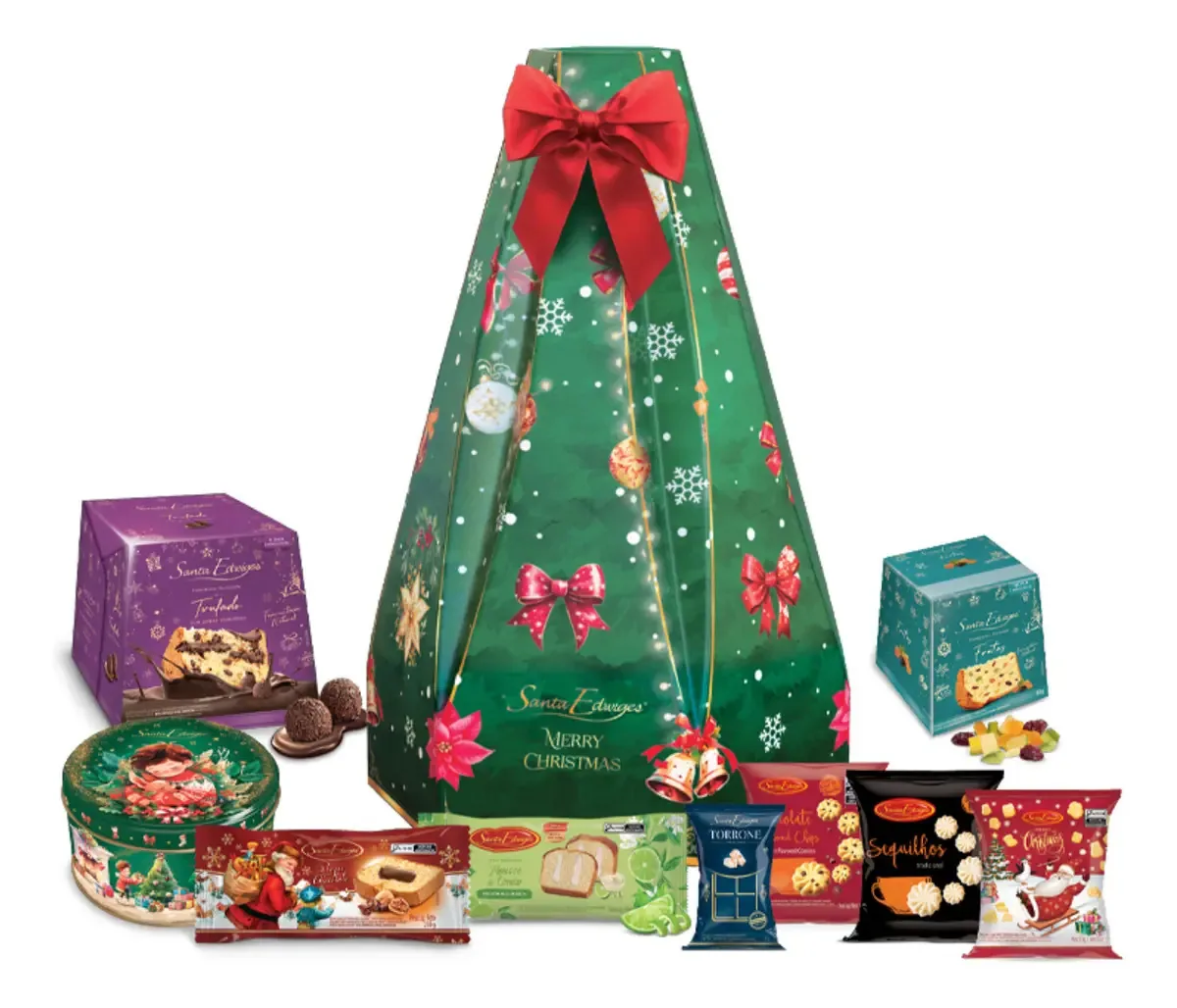 Kit Natal Santa Edwiges Christmas Tree 1,58kg