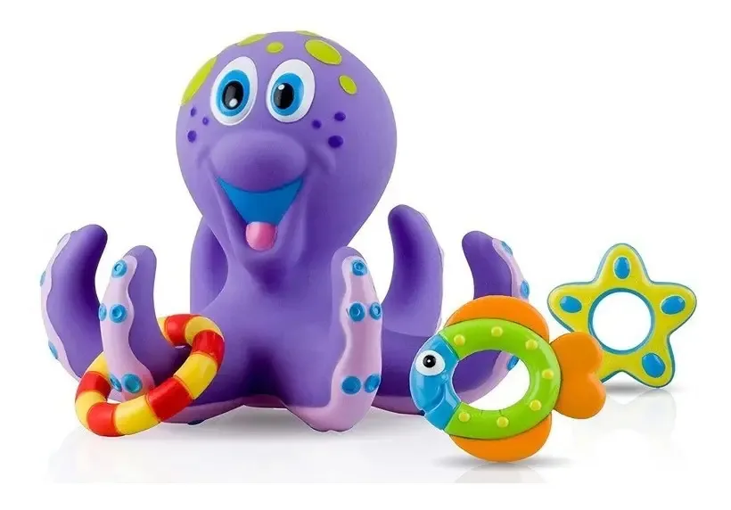 Brinquedo Para Banho Flutuante Polvo