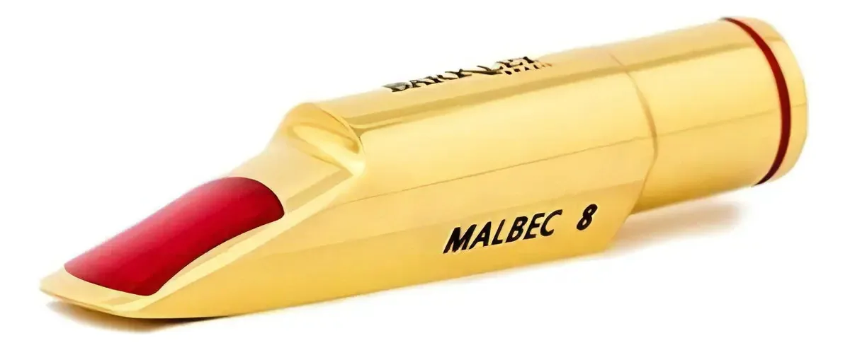 Boquilha Sax Tenor Malbec 8 Barkley Ouro Tmb8o
