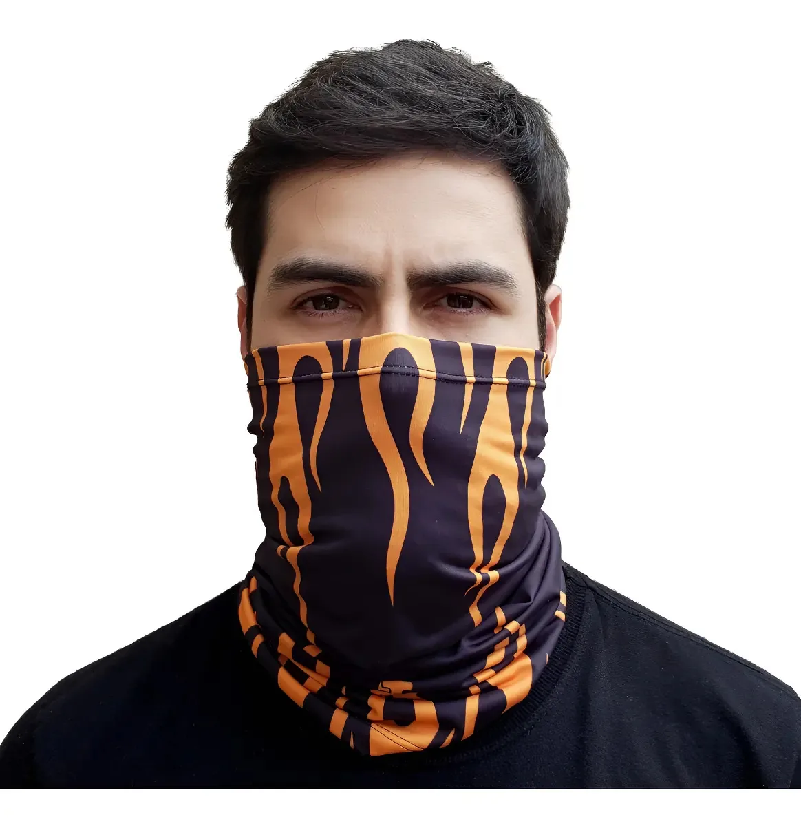 Bandana Tubular Mascara Motoqueiro Senhor Raiz - Flames