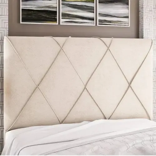 Cabeceira Casal Estofada 140cm Elegance Viero