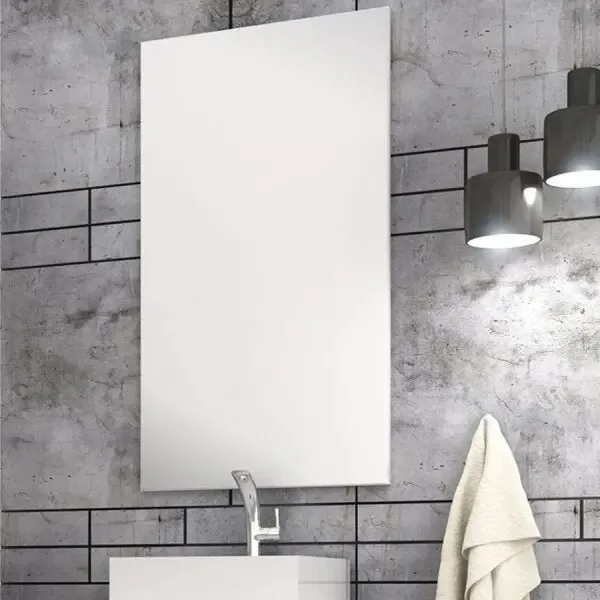Espelho Para Banheiro Painel Mdf 50cm X 90cm Sigma Wt