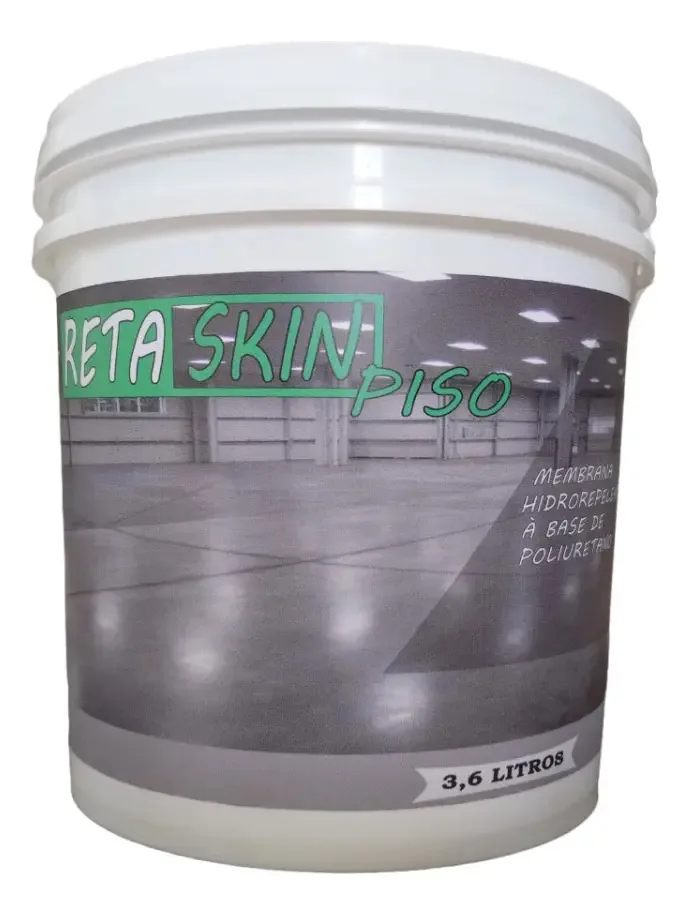 Hidrorepelente Para Pisos De Concreto Lajes Madeira Etc 3,6l Cor Transparente / Natural