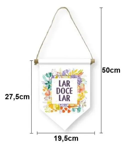 Flâmula Lar Doce Lar