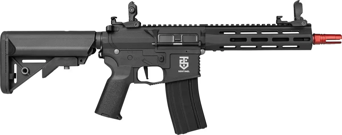 Airsoft Rifle Ar15 Sentinel 8 M-lok Rossi Preto