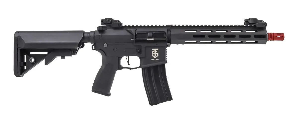 Airsoft Rifle Ar15 Sentinel 10 M-lok Rossi Preto 6 Mm