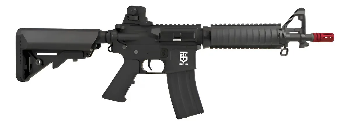 Airsoft Rifle M4 Sentinel Cqb-r Rossi Preto 6 Mm