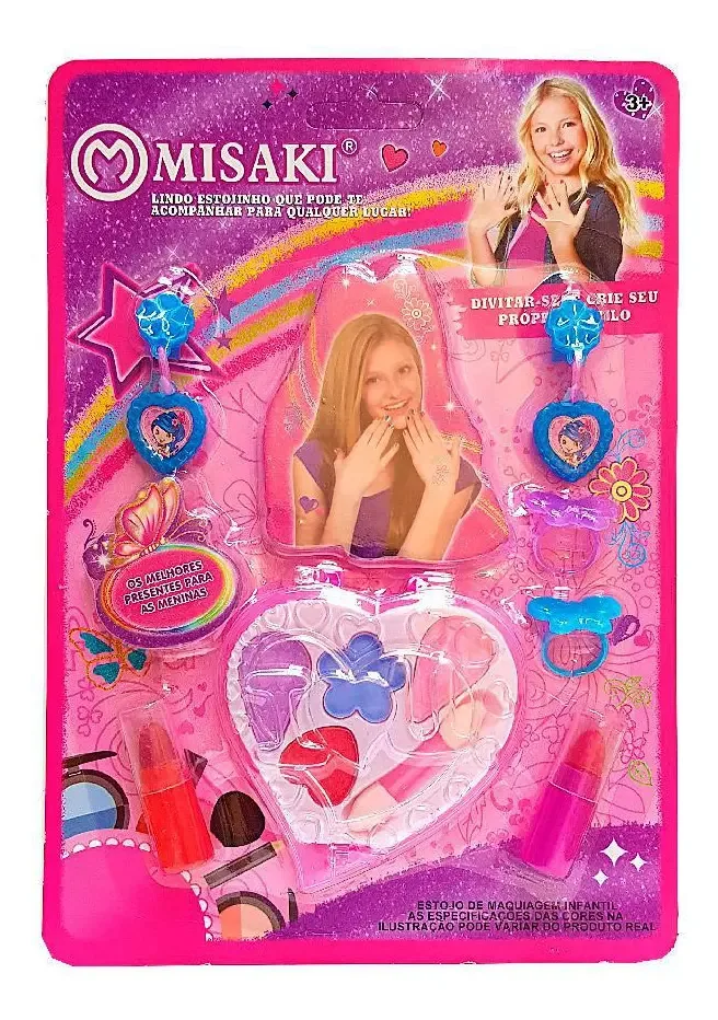 Kit De Maquiagem Infantil Misaki 157g 08