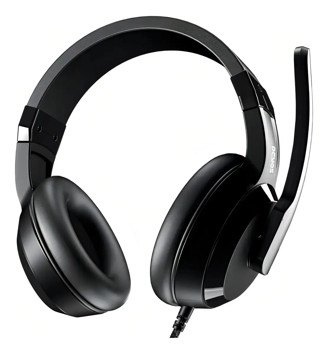 Headset Gamer Pcyes Nyra PHN40 Preto Drivers 40mm Microfone P2/P3