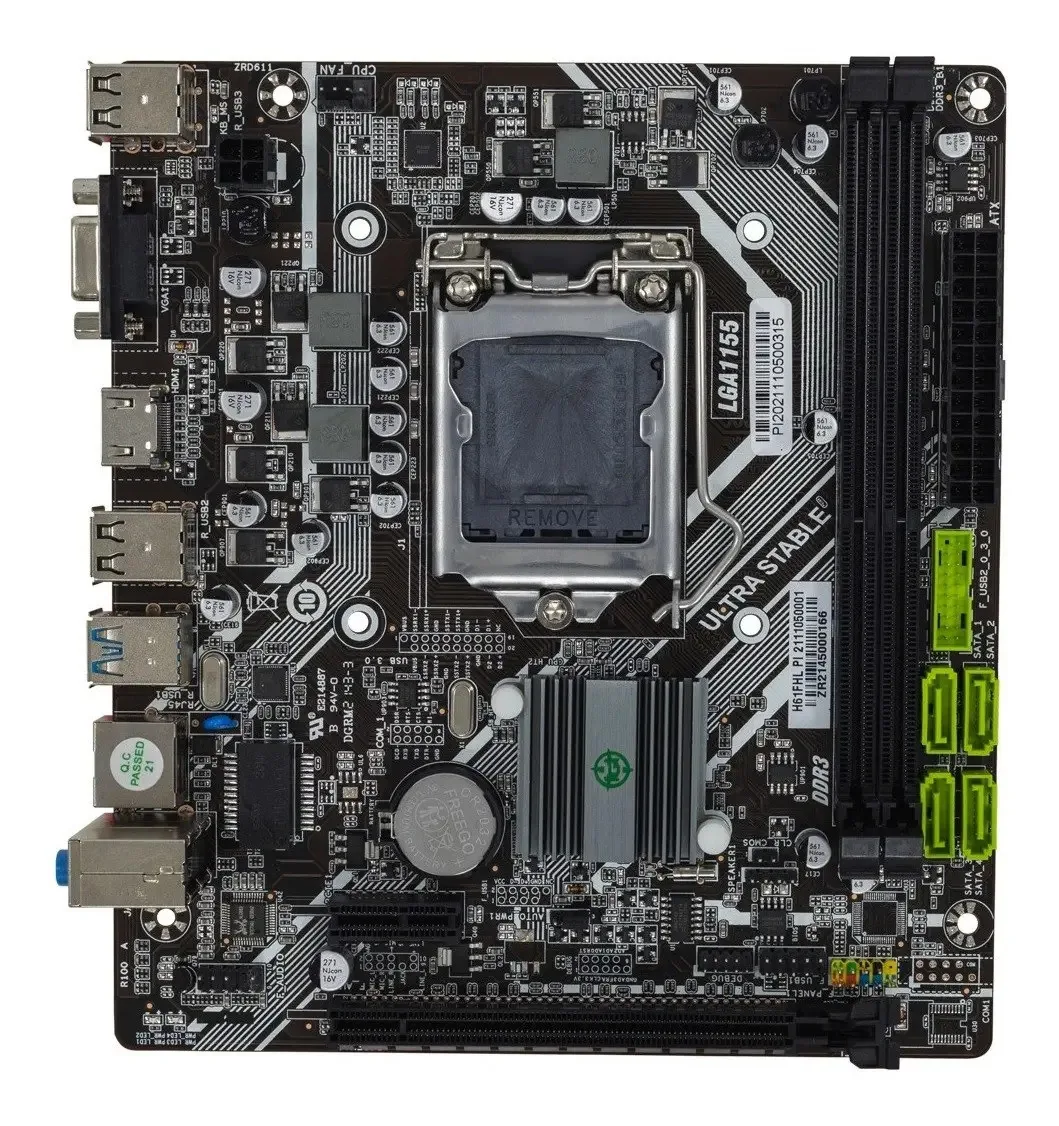 Placa Mãe Tgt H61fhl Ddr3 Socket Lga1155 M-atx