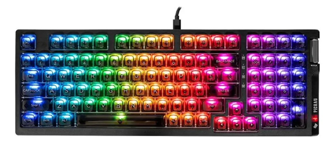 Teclado Mecanico Gamer Pichau Sonne, Rgb Switch Vermelho