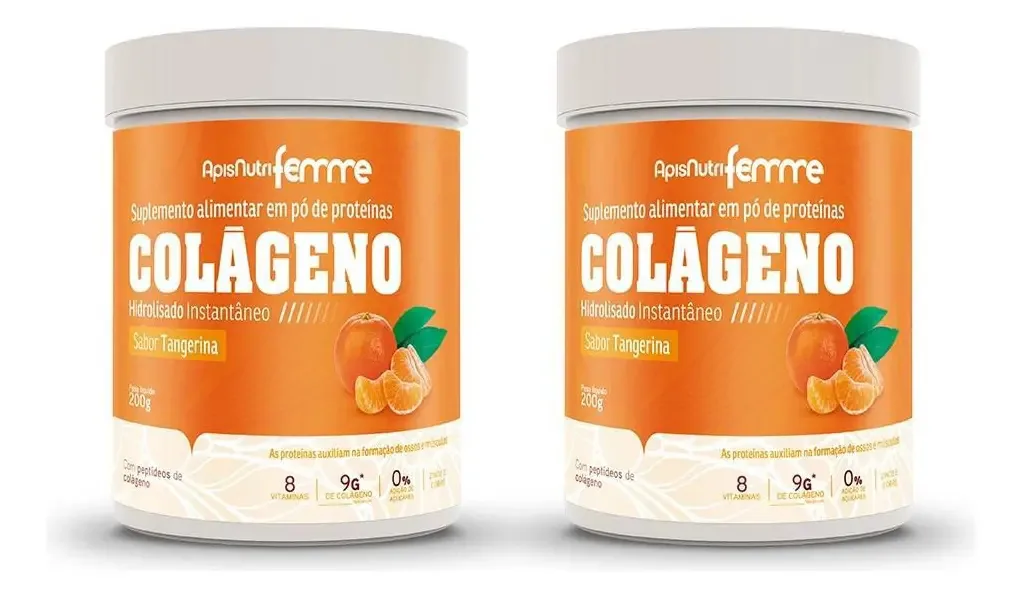 Colágeno Hidrolisado - Vitaminas E Minerais - Anticelulite
