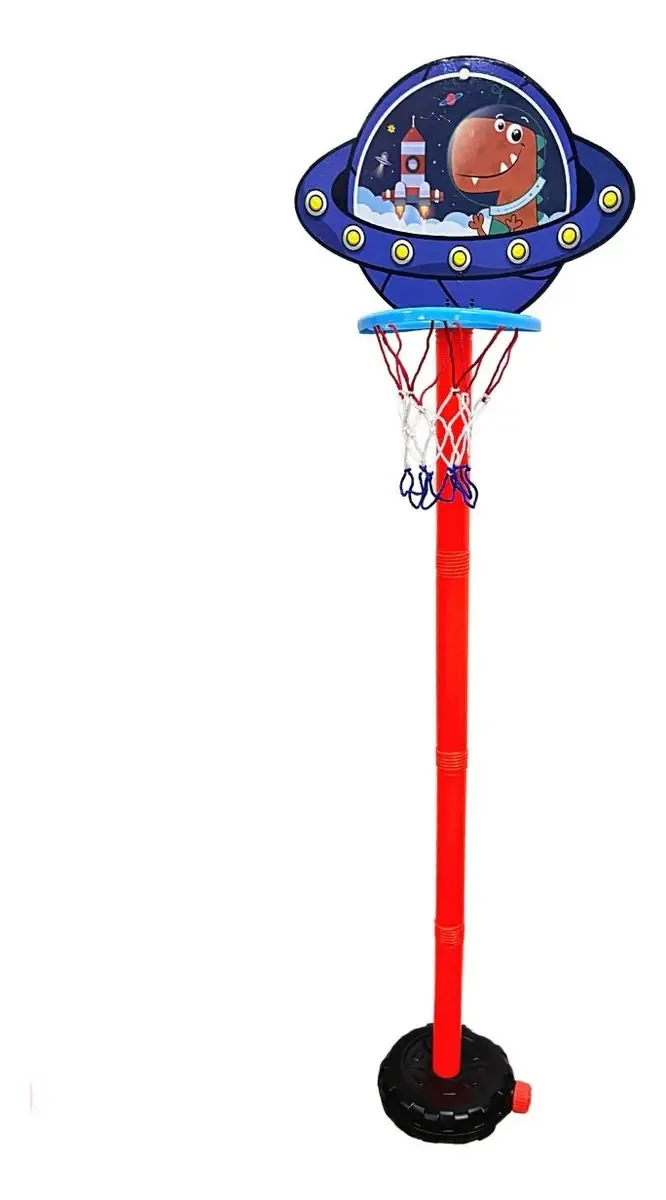 Cesta Basquete Infantil 104cm Importway Com Bola E Inflador