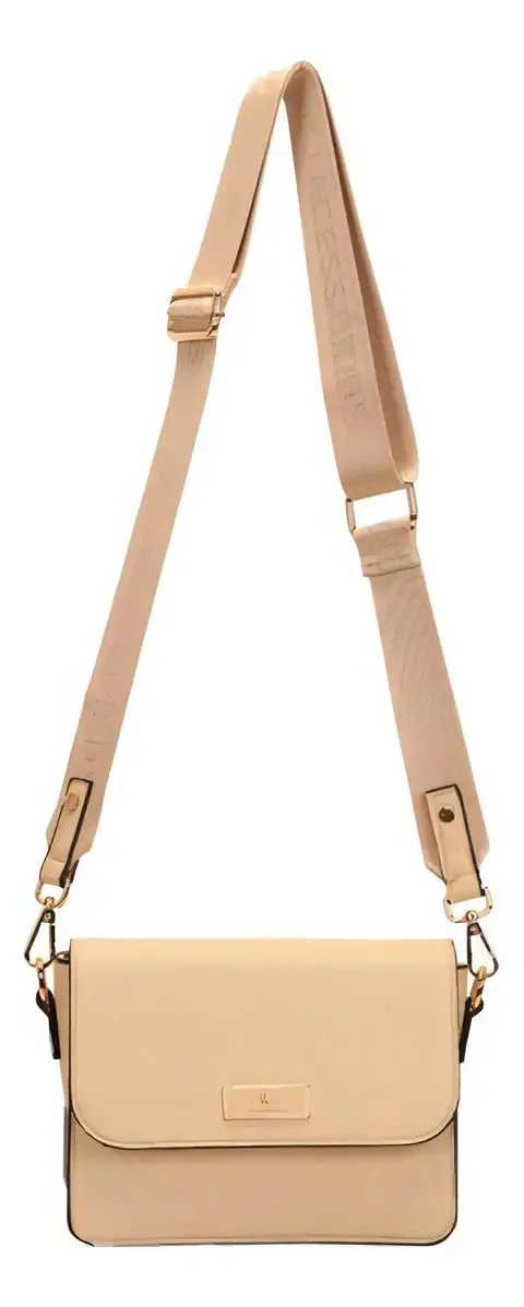 Bolsa Feminina Wj - Crossbody Média Monocolor Personalizada