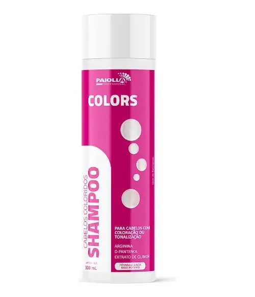 Shampoo Para Cabelos Coloridos Colors Paiolla 300ml