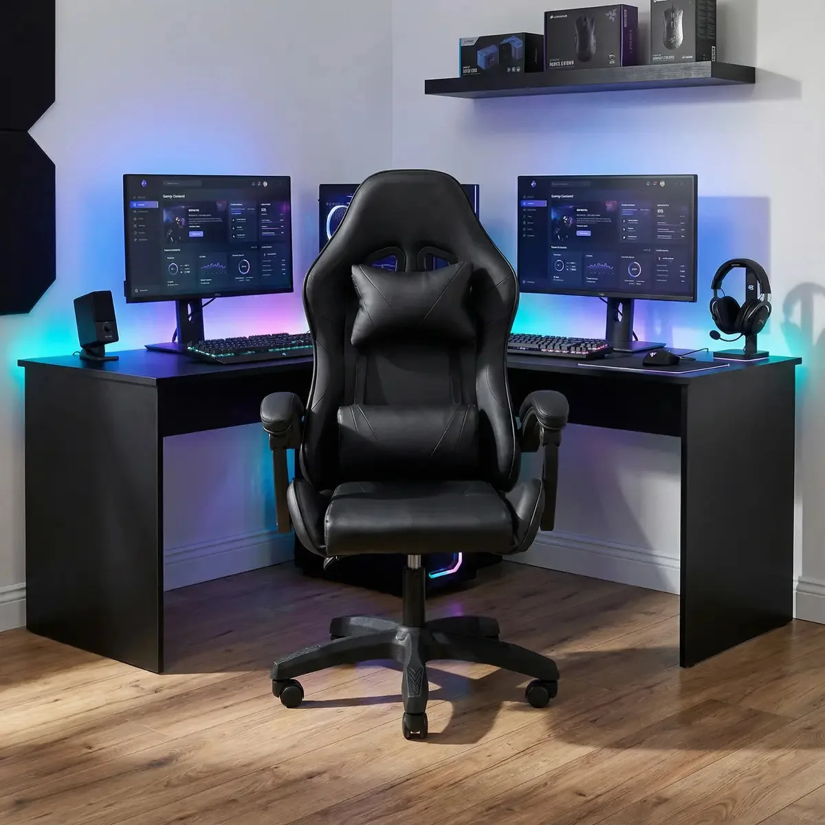 Cadeira Gamer Sniper Healer Preto