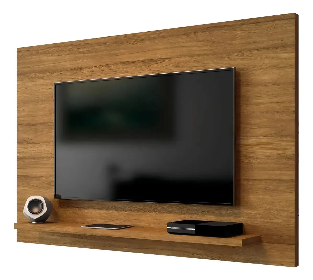Painel Para Tv Zagrebe Invertido Cinamomo