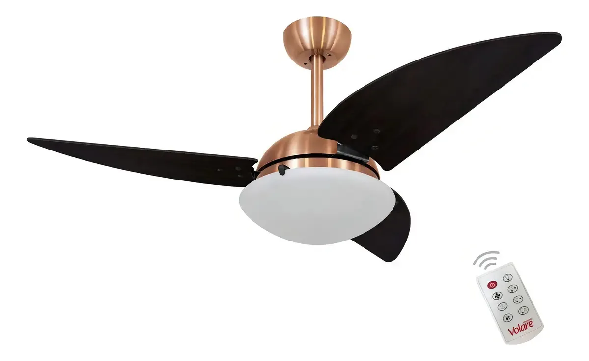 Ventilador Volare Class Tabaco E Controle Remoto