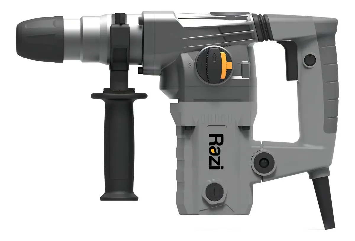 Martelete Perfurador E Rompedor C/acessórios E Maleta Rz2618 Cor Cinza Frequência 60hz