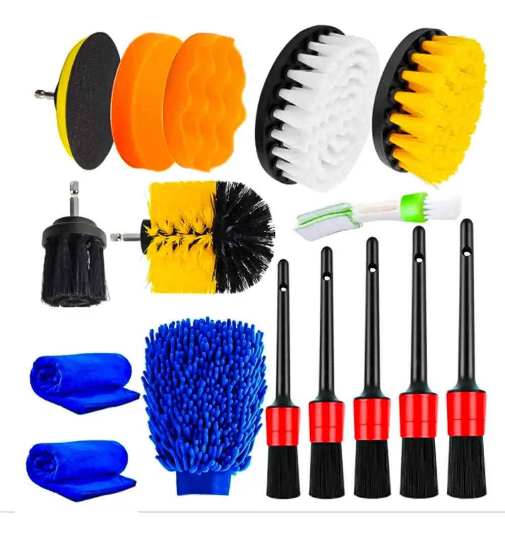 Kit Detalhamento Automotivo Limpeza Estética JexPano para limpeza JEX DAC-003 pano 16 Unidades