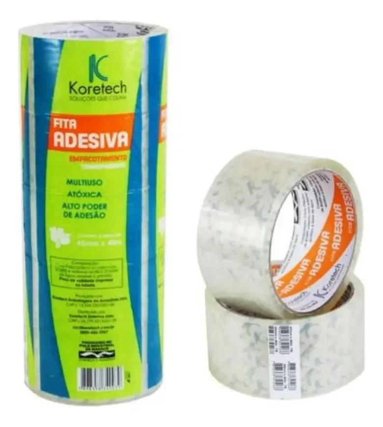 Fita Adesi Koretech 48mmx45m Transp C/05