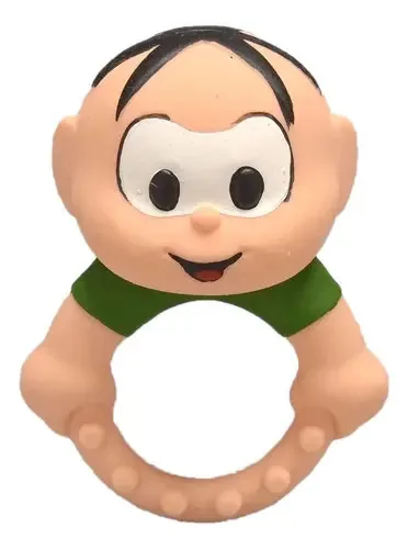 Mordedor Latex Para Bebe Cor Cebolinha Argola CEBOLINHA