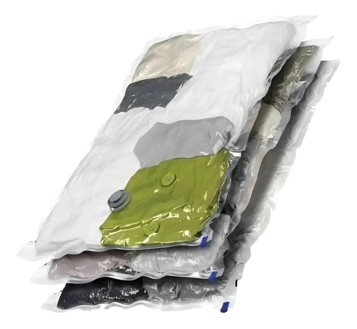 Saco A Vácuo 60 X 80cm Organiza Kit 3 Unidades