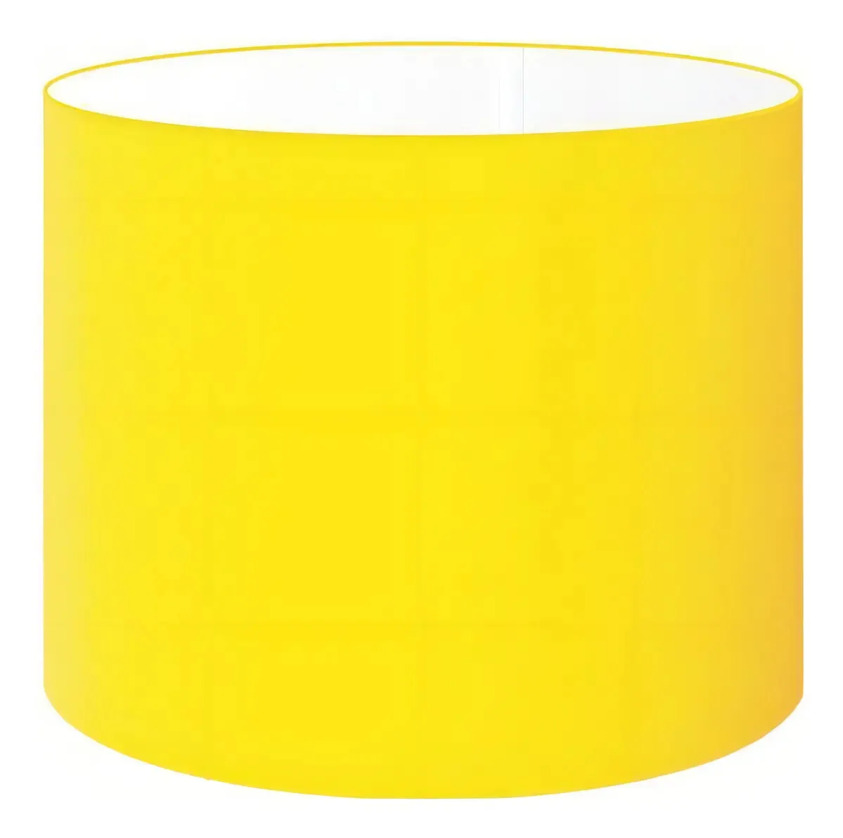 Cúpula Abajur Cilíndrica CP-8018 40x25cm Amarelo Lustres Vivare