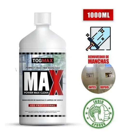 Limpa Vidros Max Power Clean 1l Togmax