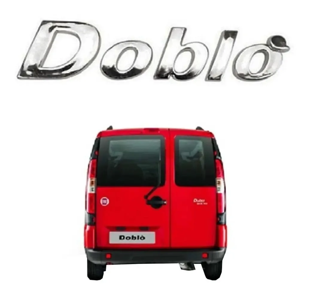 Emblema Letreiro Cromado Doblo