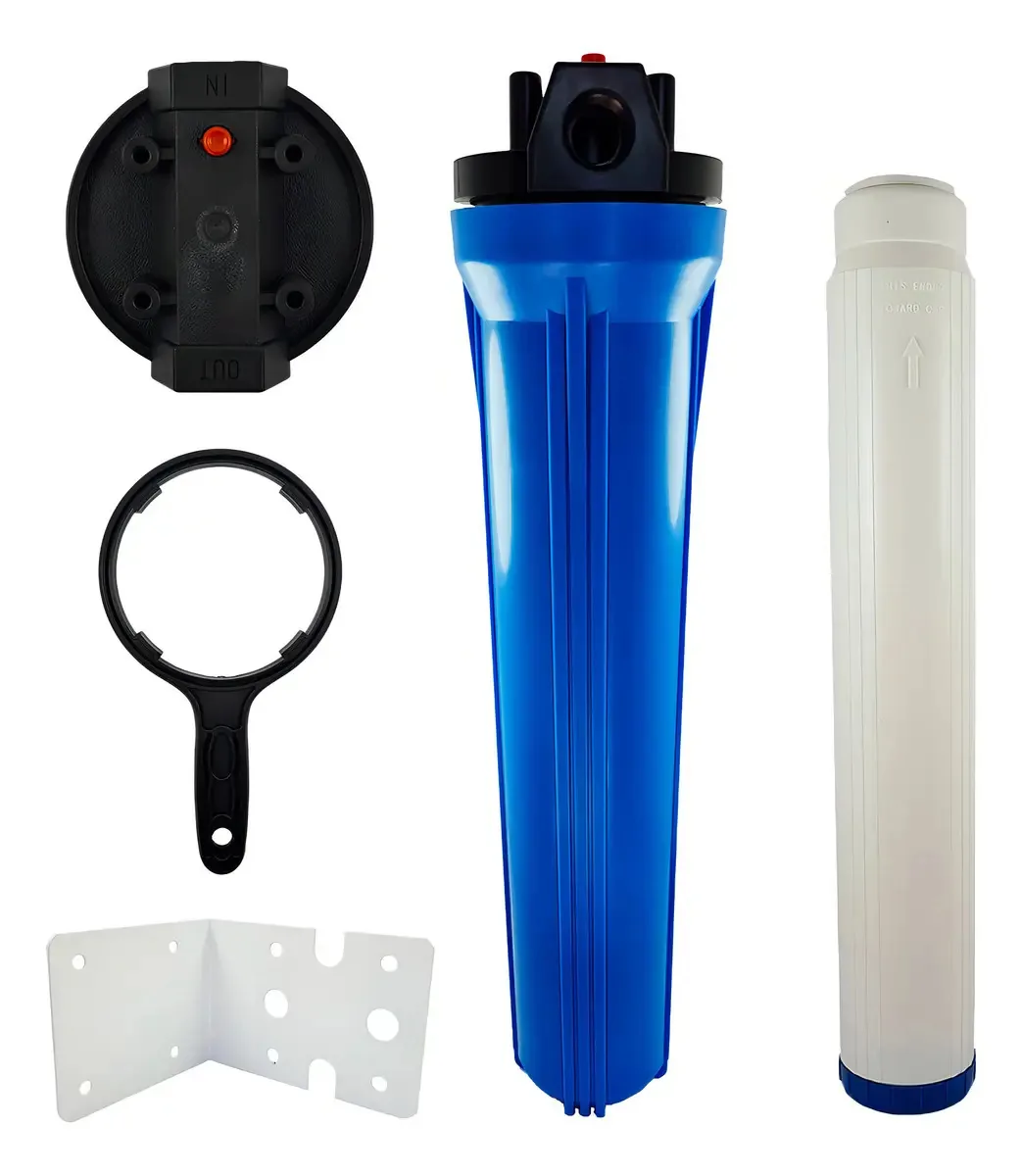 Filtro Água BM Commerce Big Blue 20'' Zeólita Retira Ferro Manganês